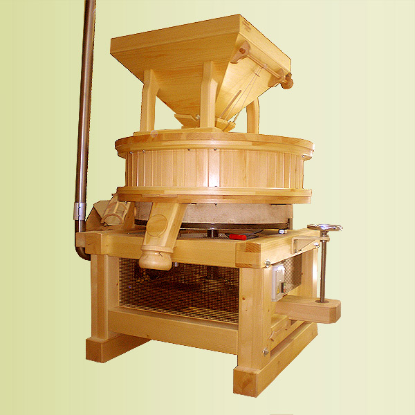 Moulin à farine professionnel à meules de pierre 100 kg/heure