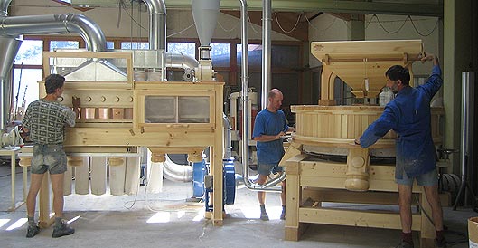 Produktion Osttiroler Getreidemühle GREEN
